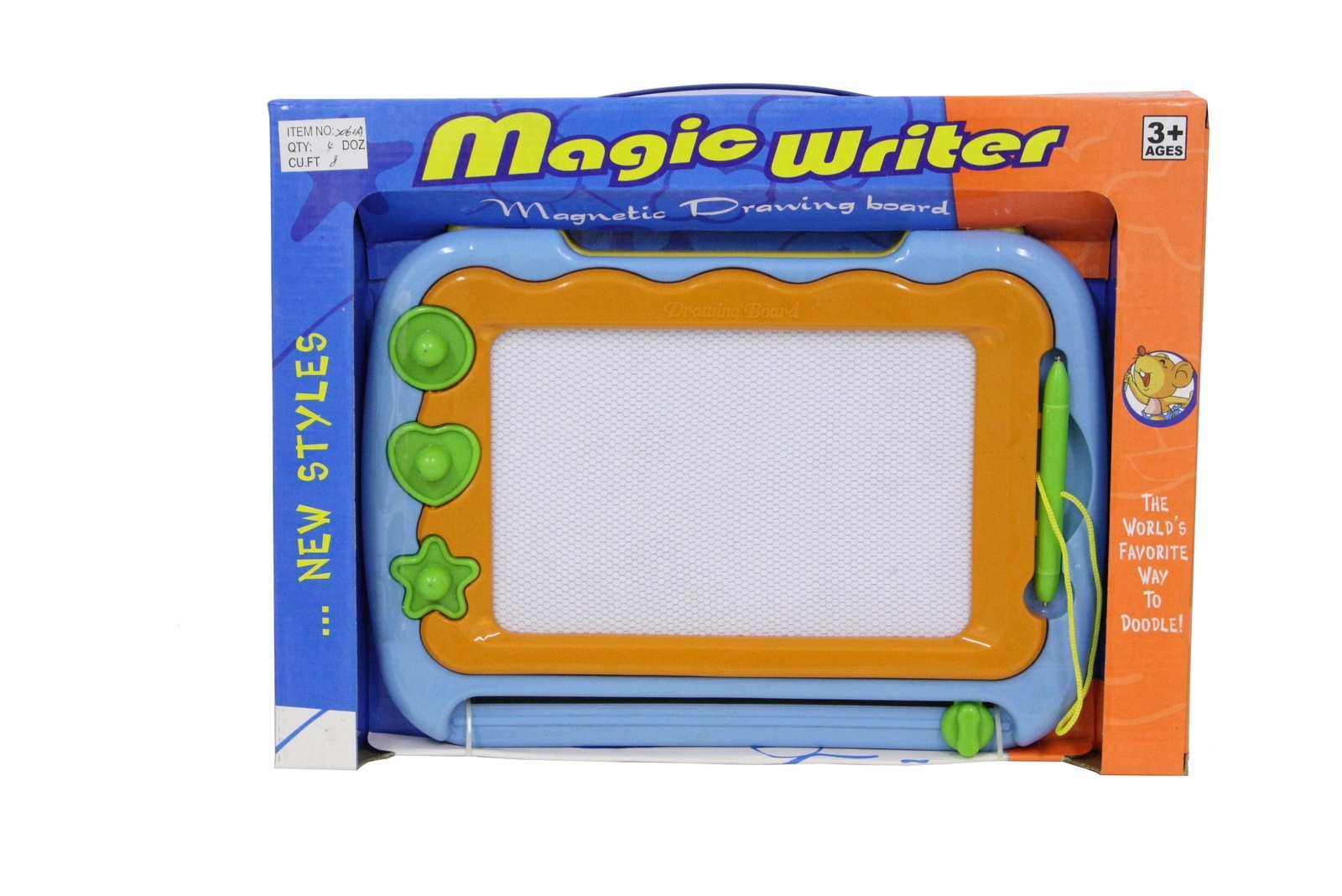 Amazon.com: Magnetic Drawing Board Toddler Toys for Boys Girls, 17 Inch  Erasable Doodle Board for Kids Colorful Etch Education Sketch Doodle Pad  Toddler Toys for Age 3 4 5 6 7 Year
